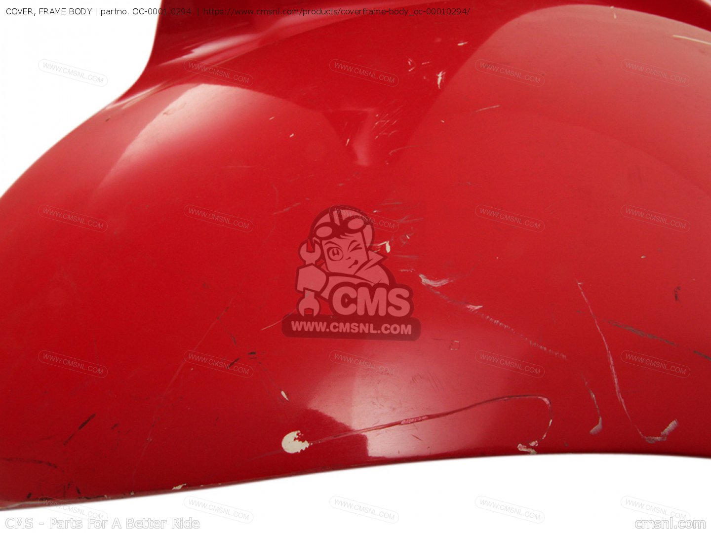 OC0001.0294 Cover, Frame Body Honda , an alternative for 80100942
