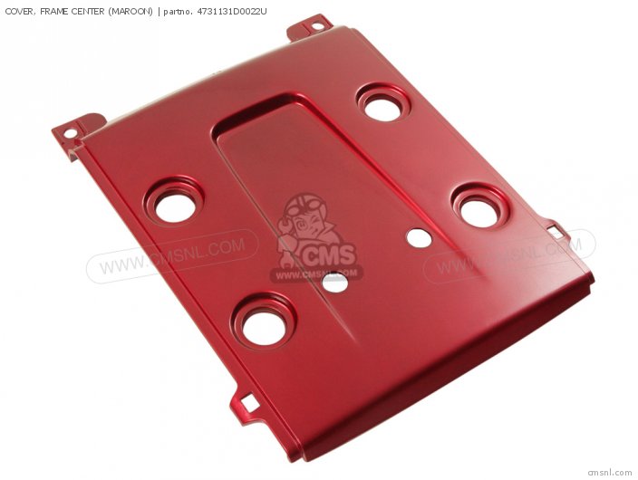 Suzuki COVER, FRAME CENTER (MAROON) 4731131D0022U