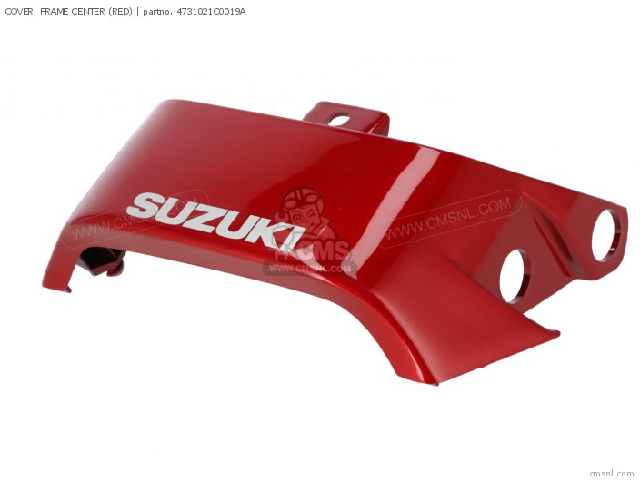 Suzuki COVER, FRAME CENTER (RED) 4731021C0019A