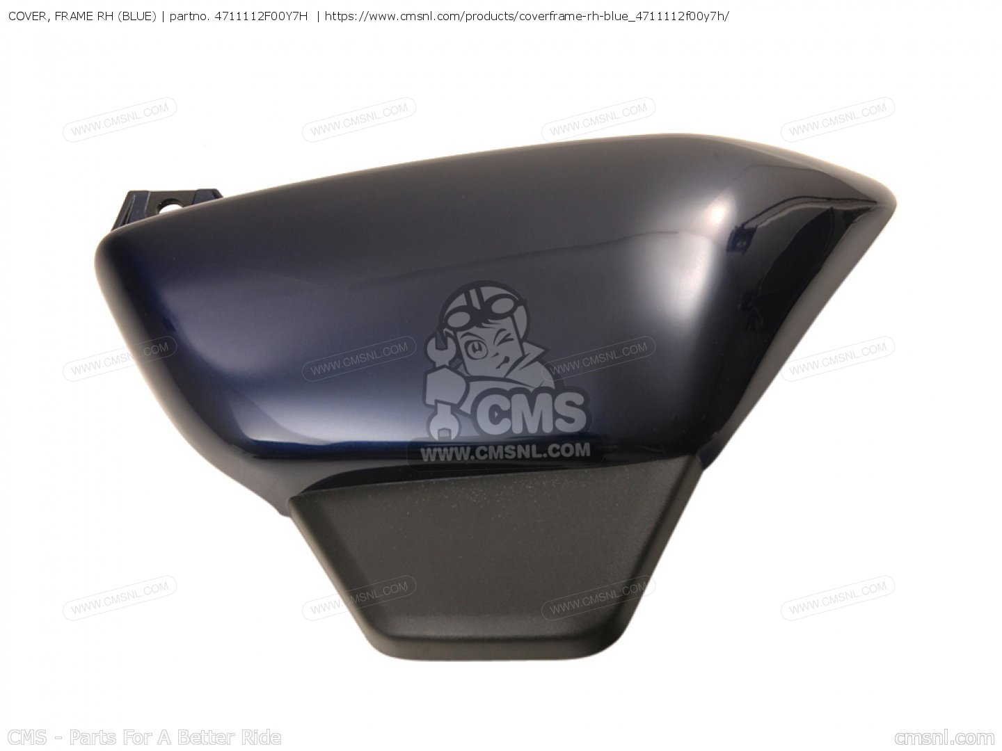 COVER, FRAME RH (BLUE) for GZ250 MARAUDER 2005 (K5) USA (E03) - order ...