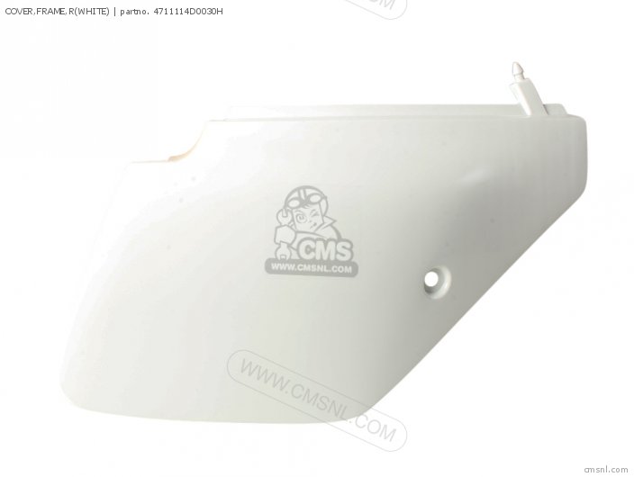 COVER,FRAME,R(WHITE) for DR350 1991 (M) order at CMSNL