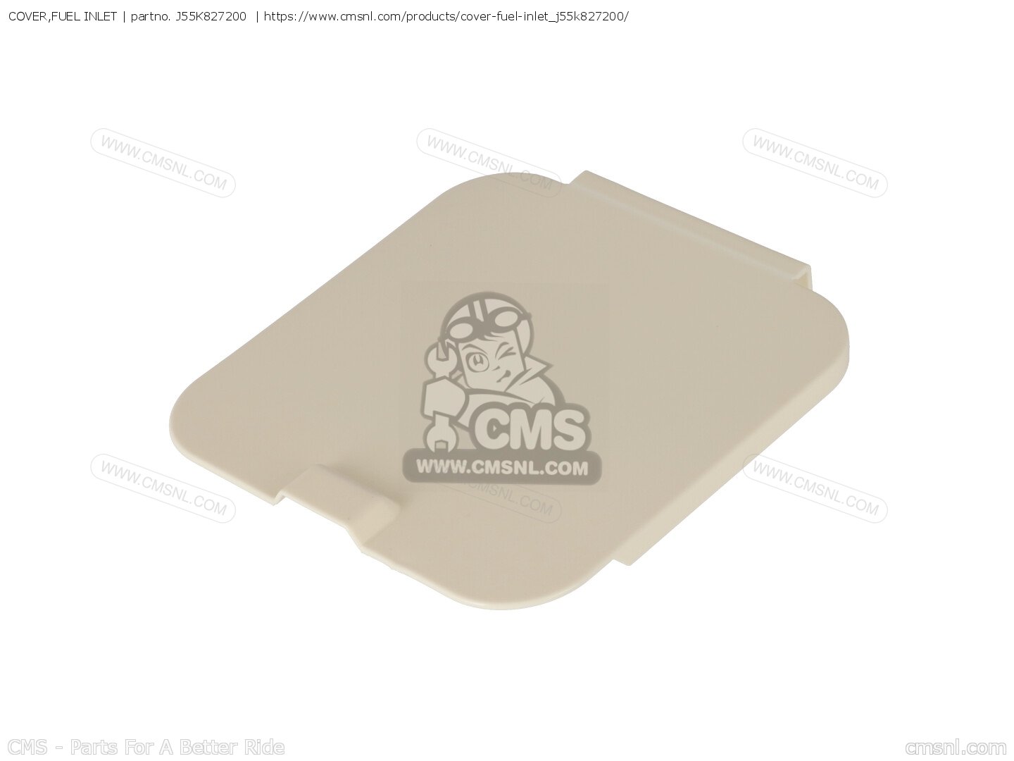 COVER,FUEL INLET for G2EB 1988 order at CMSNL