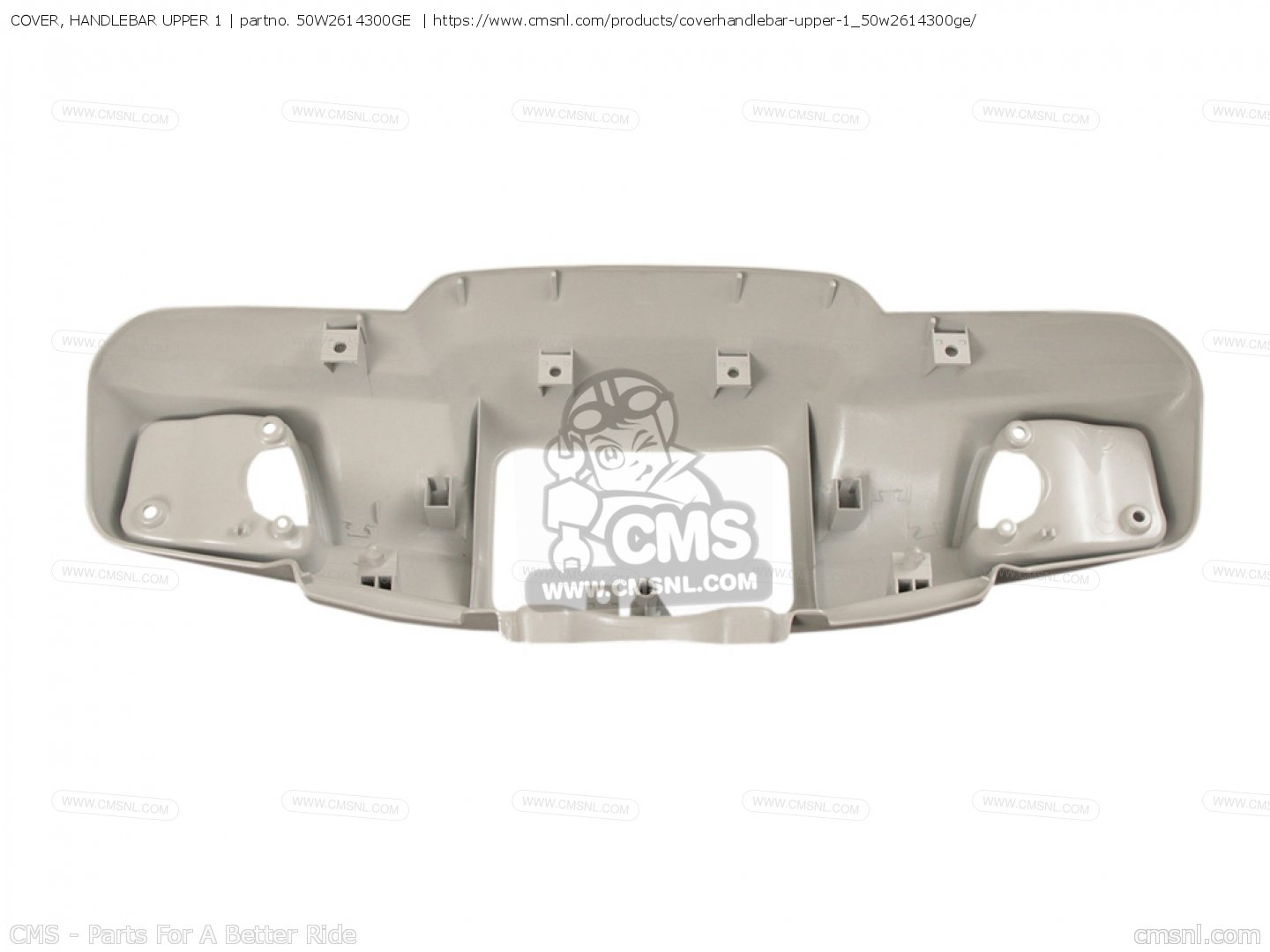 50W2614300GE Cover, Handlebar Upper 1 Yamaha buy the 50W2614300GE