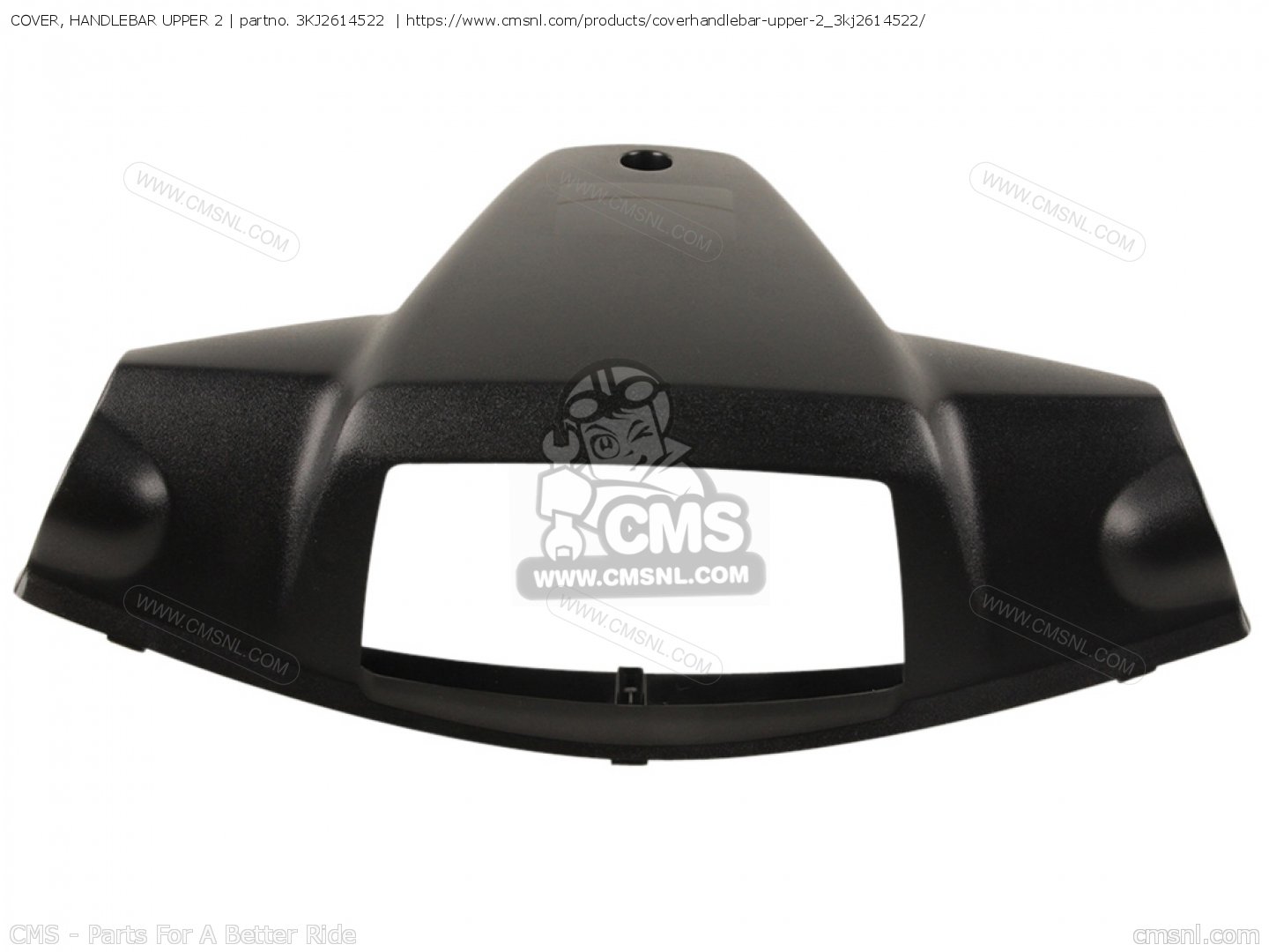 3KJ2614522 Cover, Handlebar Upper 2 Yamaha buy the 3KJ2614522 at CMSNL