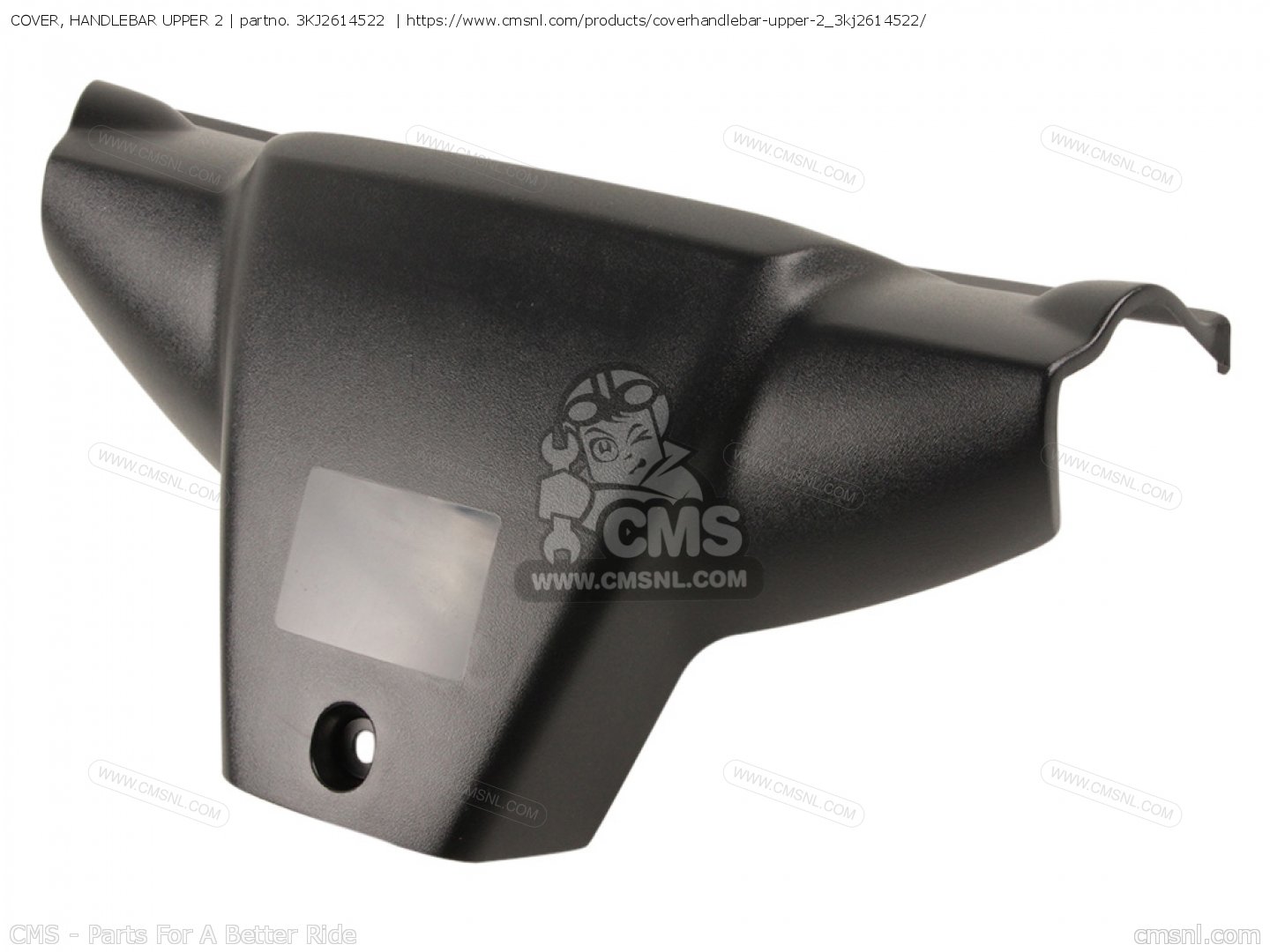 3KJ2614522 Cover, Handlebar Upper 2 Yamaha buy the 3KJ2614522 at CMSNL