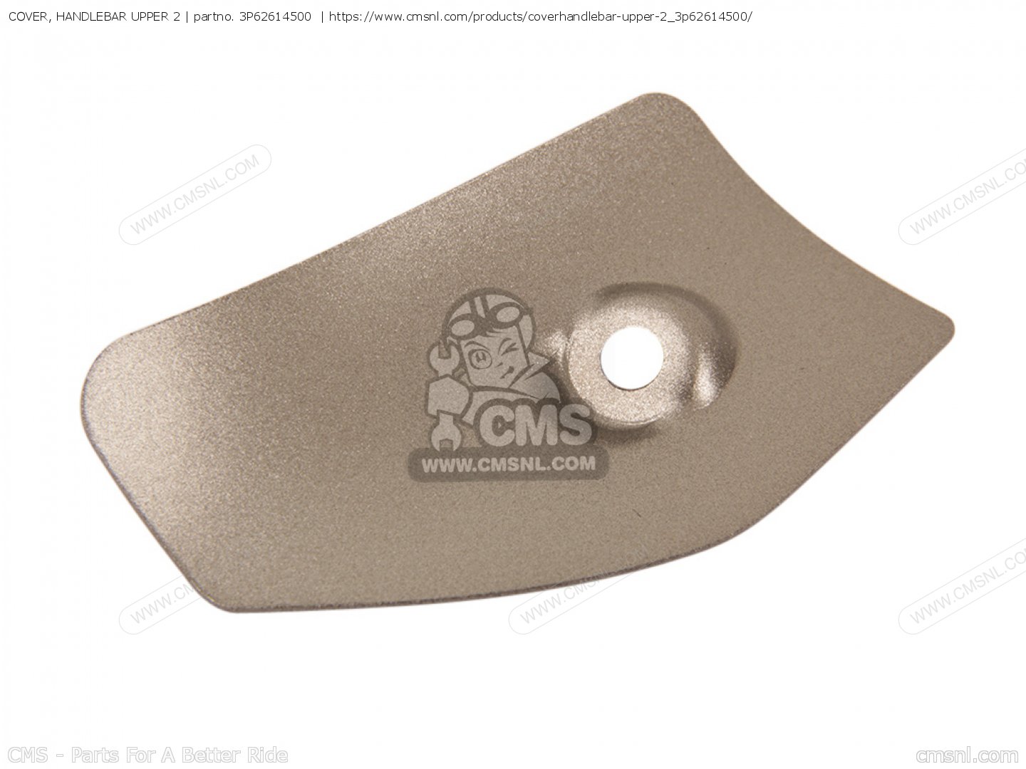 3P62614500 Cover, Handlebar Upper 2 Yamaha buy the 3P62614500 at CMSNL