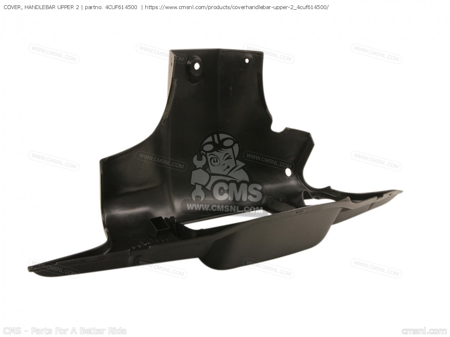 4CUF614500 Cover, Handlebar Upper 2 Yamaha buy the 4CUF614500 at CMSNL