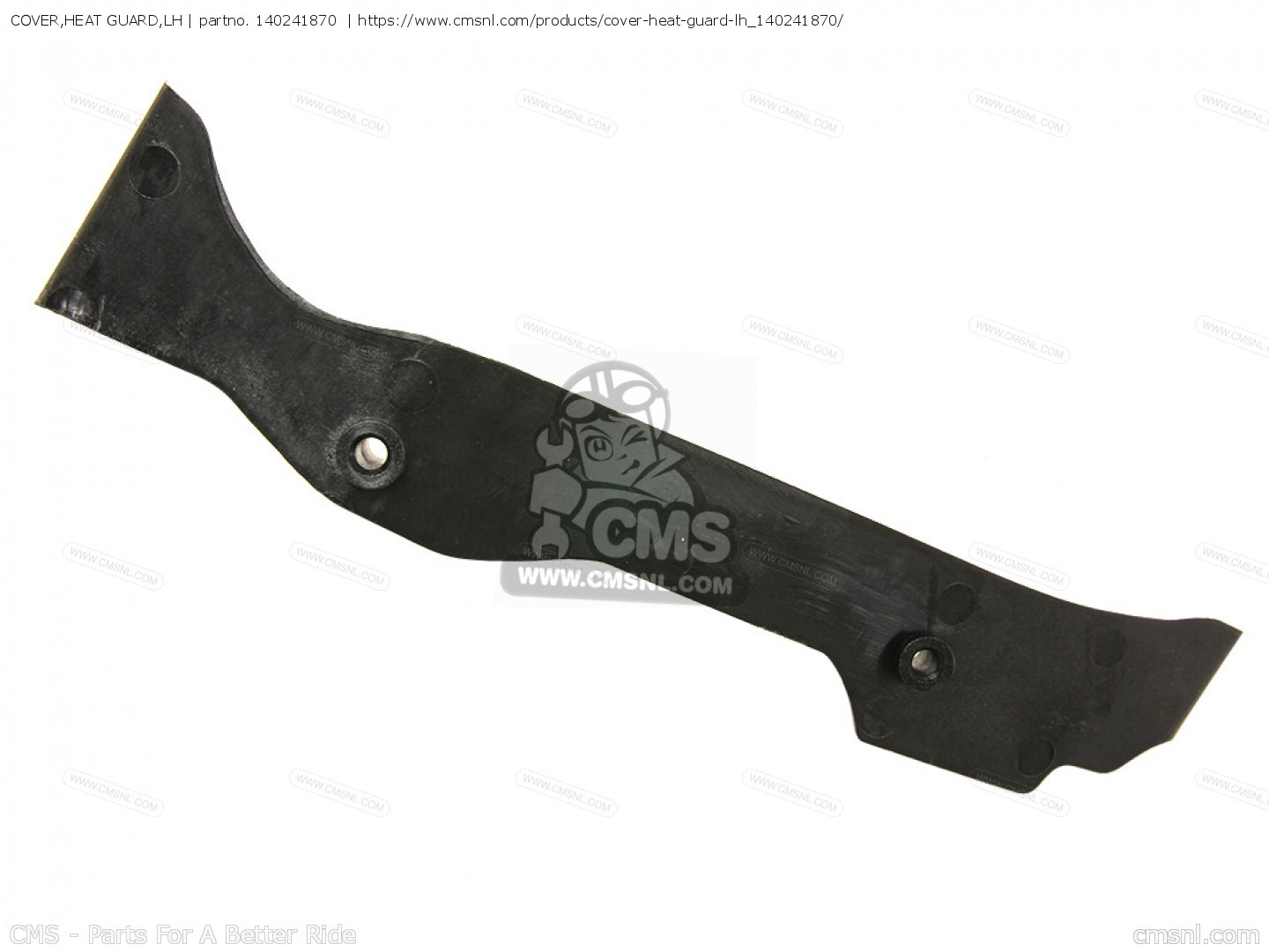 COVER,HEAT GUARD,LH,U for ZX1100C4 ZX11 1993 USA CALIFORNIA CANADA 