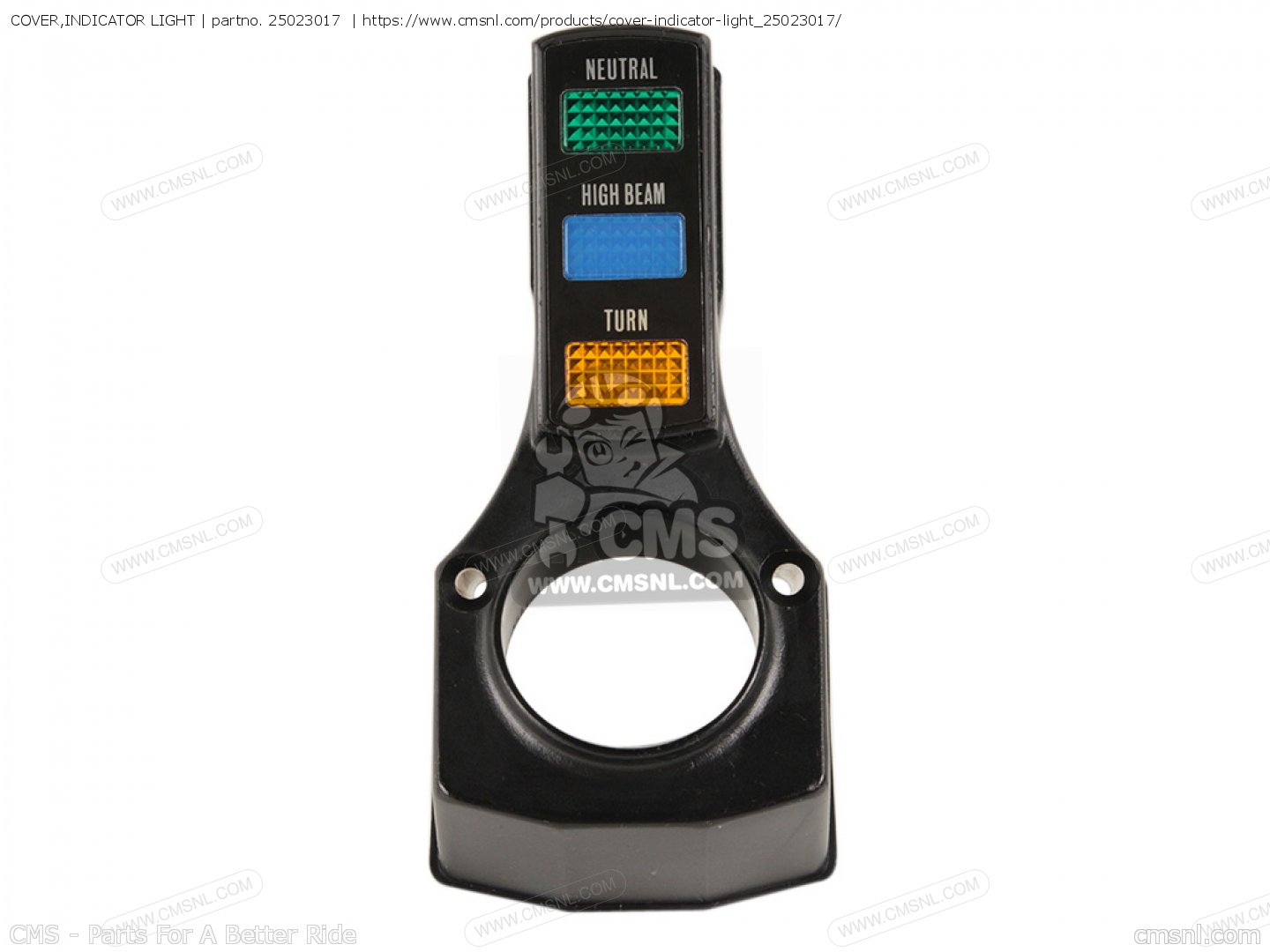 COVER,INDICATOR LIGHT for KZ200A2 1979 CANADA order at CMSNL