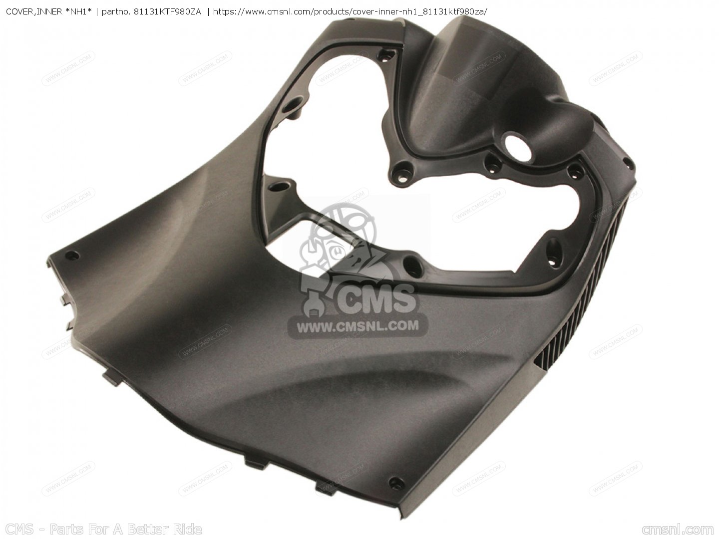 81131KTF980ZA: Cover,inner *nh1* Honda - buy the 81131-KTF-980ZA 