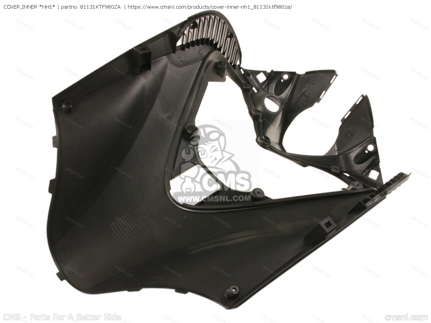 81131KTF980ZA: Cover,inner *nh1* Honda - buy the 81131-KTF-980ZA 