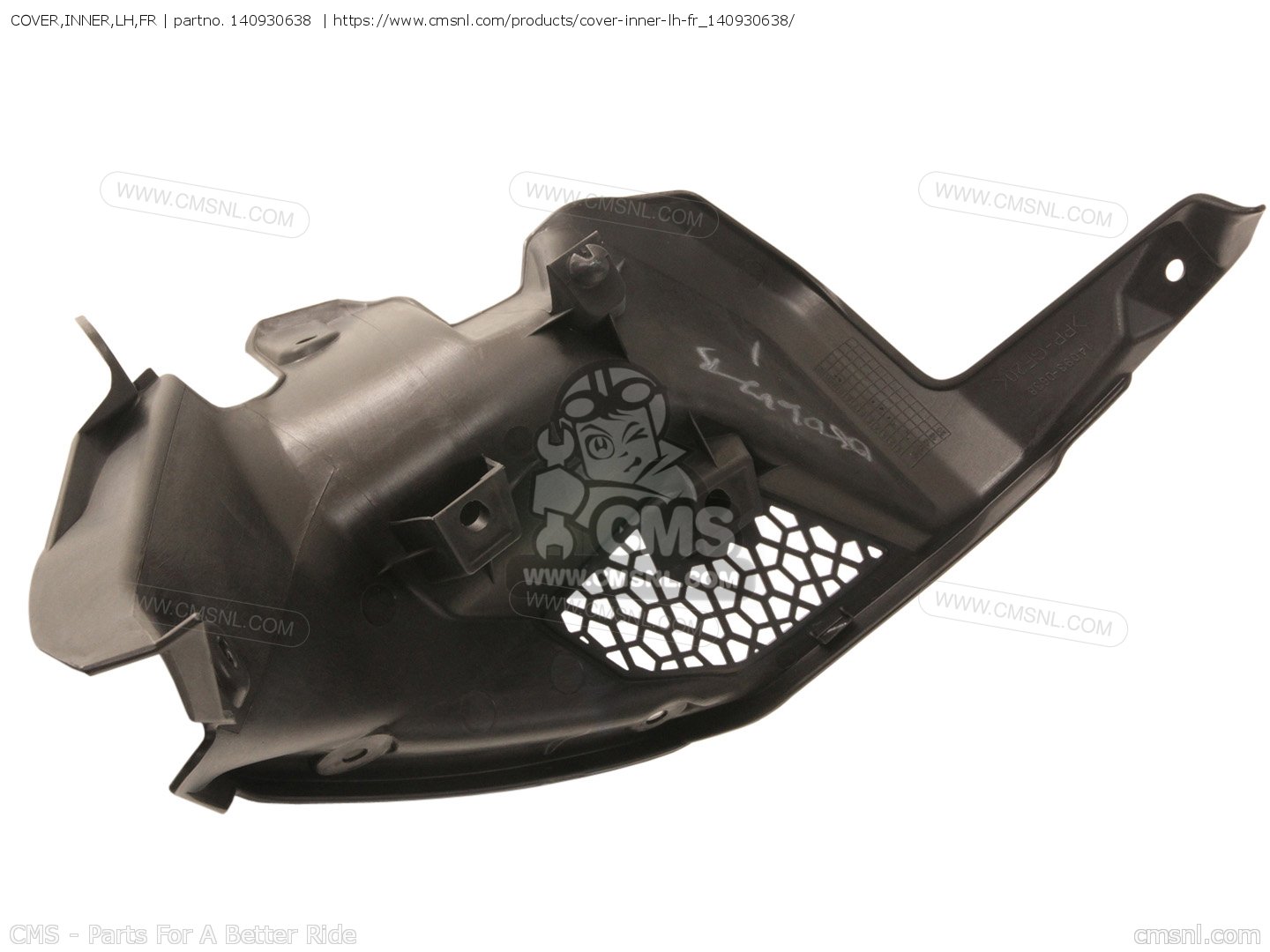 rページ 140930638: COVER,INNER,LH,FR Kawasaki - buy the 14093-0638