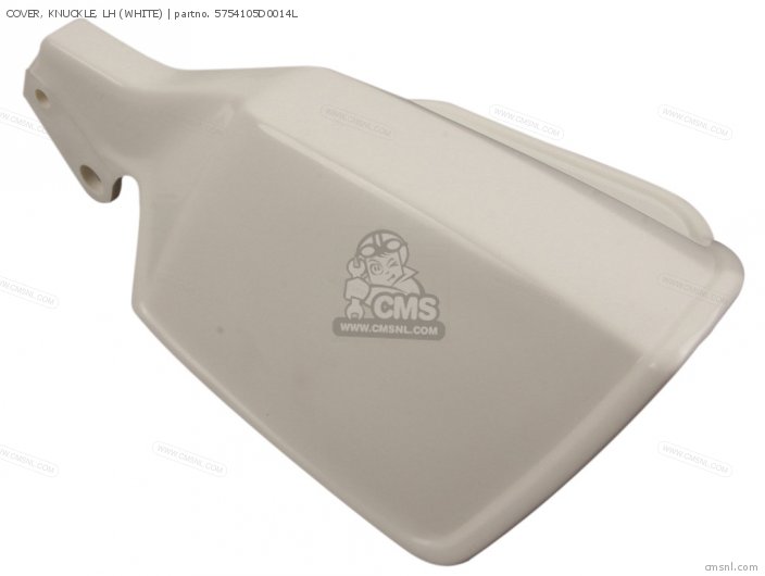 Suzuki COVER, KNUCKLE, LH (WHITE) 5754105D0014L