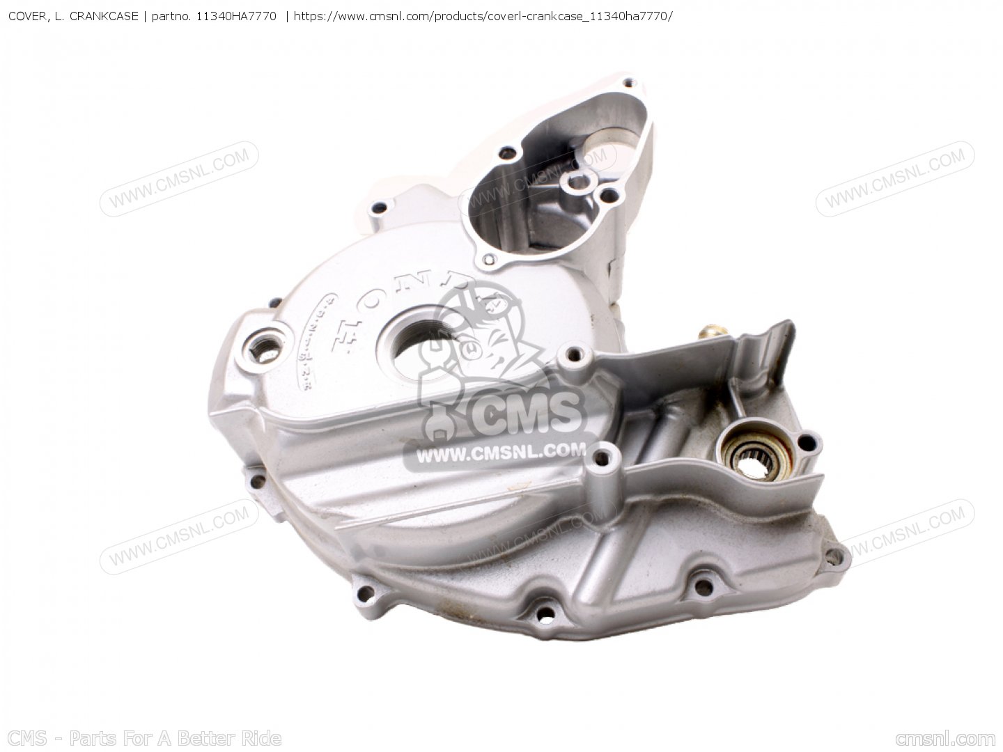 HONDA CR80 CR85 86-07 RIGHT SIDE CLUTCH COVER CRANKCASE CR 80 85 11393
