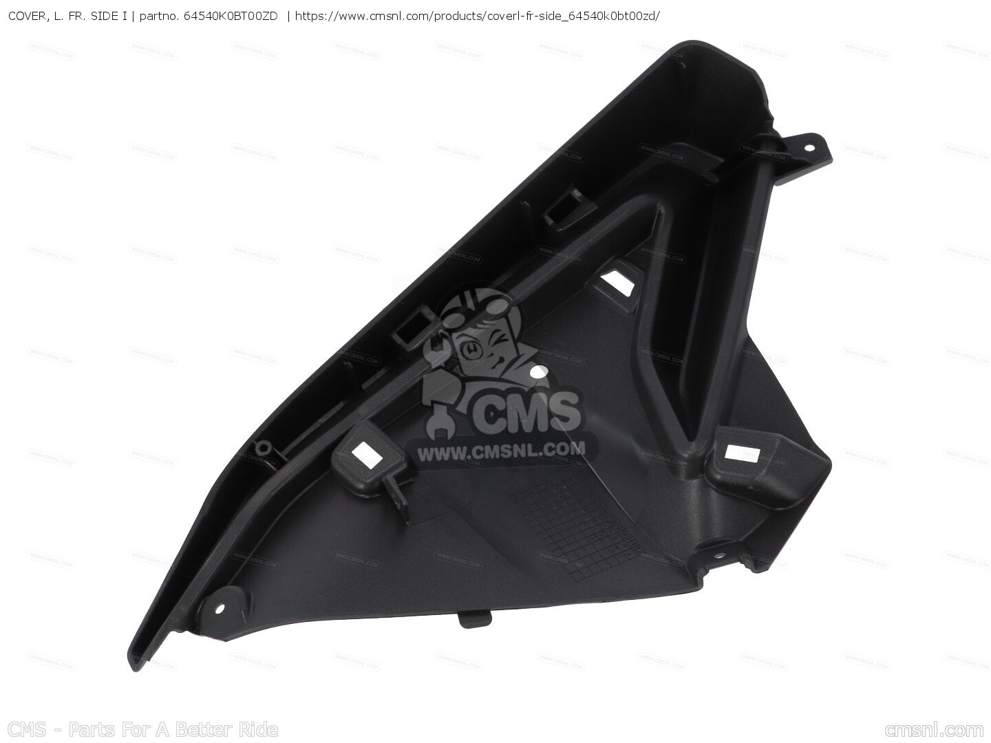 64540K0BT00ZD: Cover,l F*nh312m* Honda - buy the 64540-K0B-T00ZD