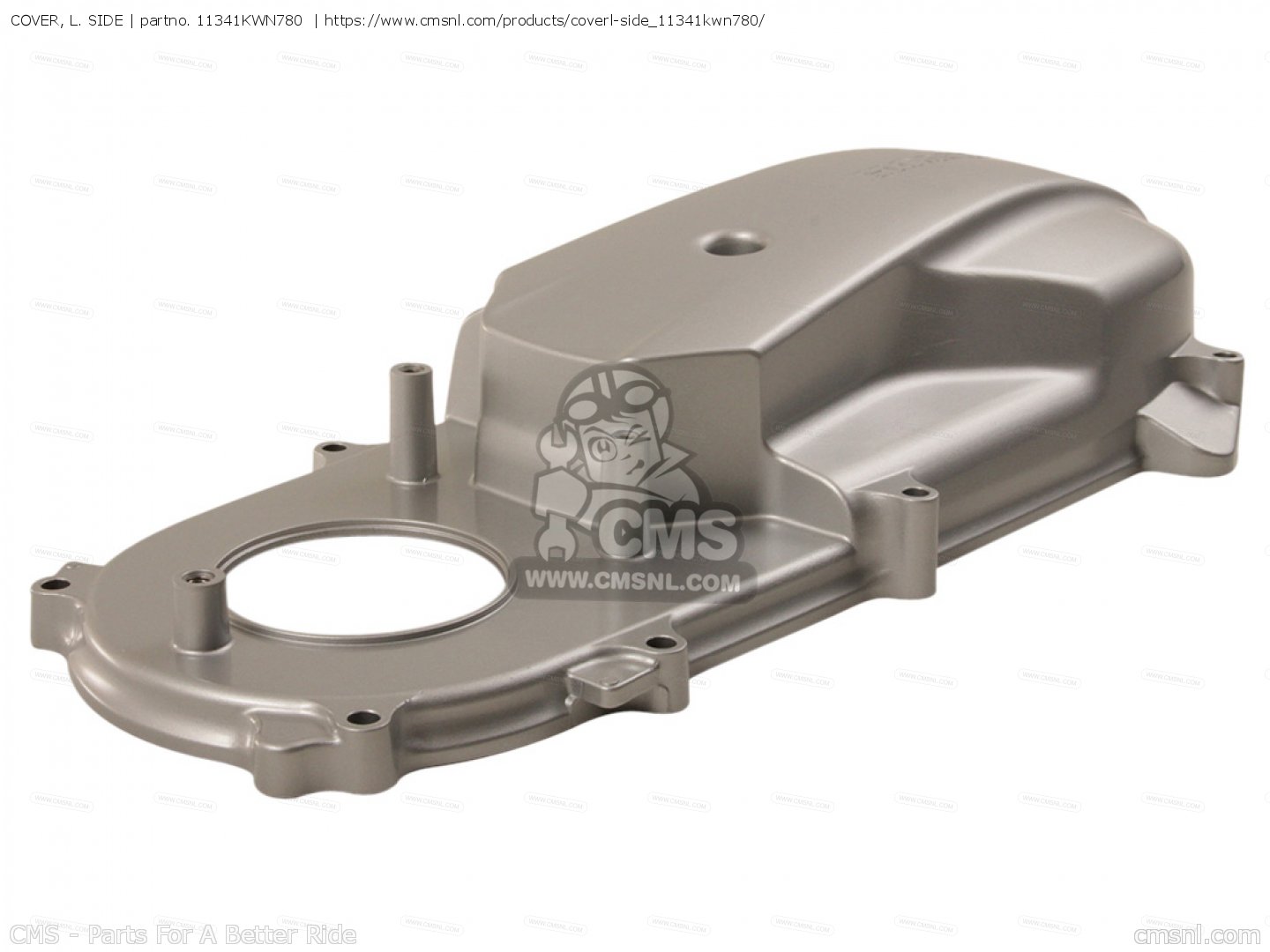 ホンダ HONDA カバー,L.サイド 部品番号：11341-GGZ-J00 Tact 純正