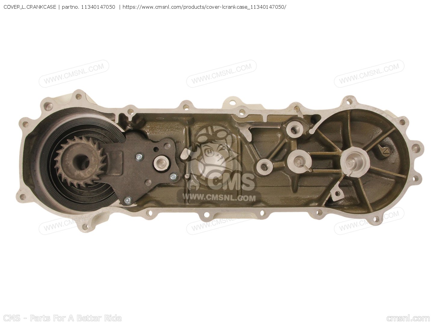 CMS CMS:シーエムエス COVER，L CRANKCASE クリアランス売れ筋 media