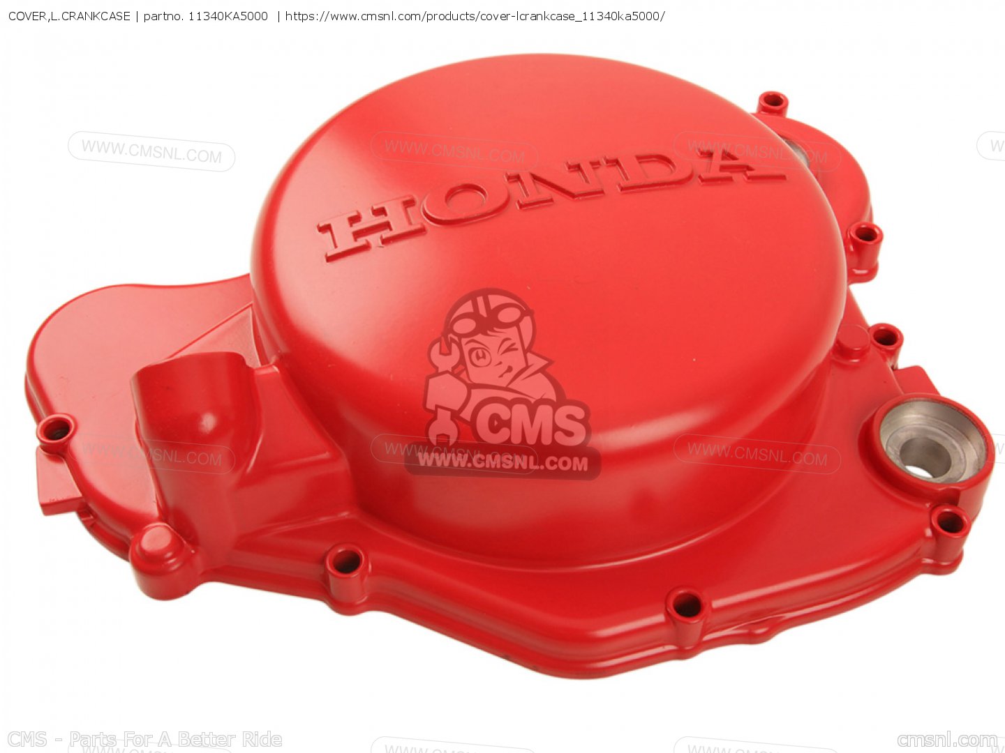 11340KA5000 Cover,l.crankcase Honda buy the 11340KA5000 at CMSNL