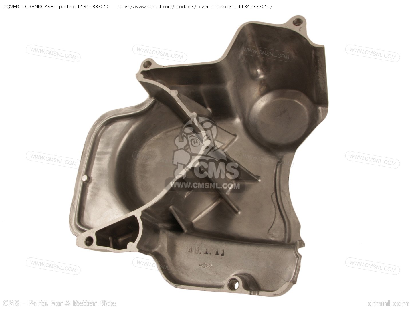 11341333010 Cover,l.crankcase Honda buy the 11341333010 at CMSNL