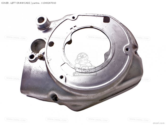 COVER, LEFT CRANKCASE for CB125K2 GENERAL EXPORT order at CMSNL