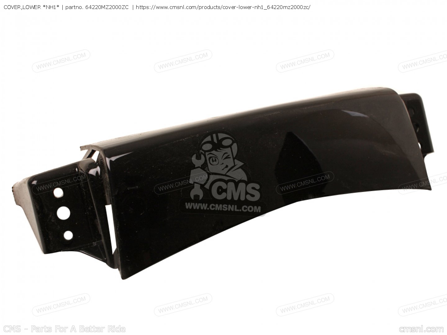 64220MZ2000ZC: COVER,LOWER *NH1* Honda - buy the 64220-MZ2-000ZC at CMSNL