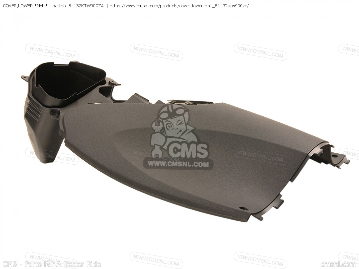 81132KTW900ZA: COVER,LOWER *NH1* Honda - buy the 81132-KTW-900ZA