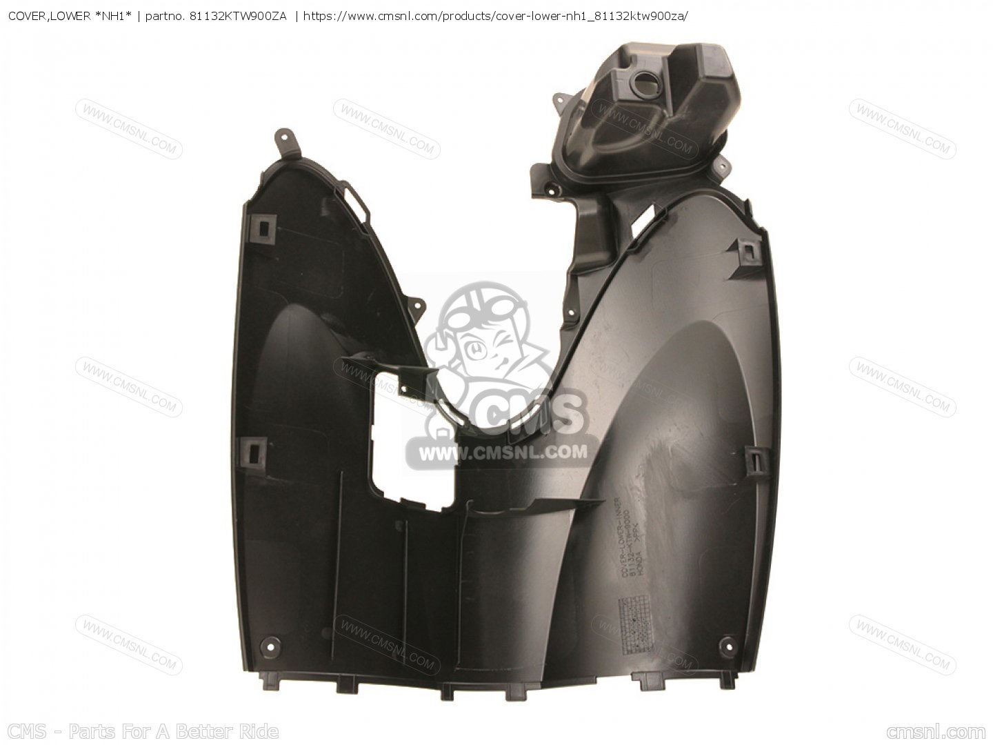 81132KTW900ZA: COVER,LOWER *NH1* Honda - buy the 81132-KTW-900ZA