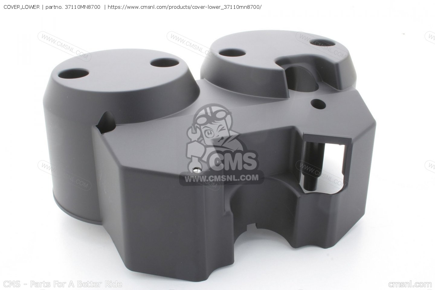 37110MN8700: COVER,LOWER Honda - buy the 37110-MN8-700 at CMSNL