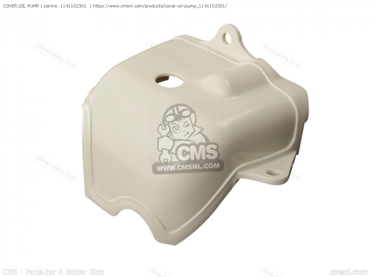 COVER,OIL PUMP for FA50 1983 (D) USA (E03) order at CMSNL