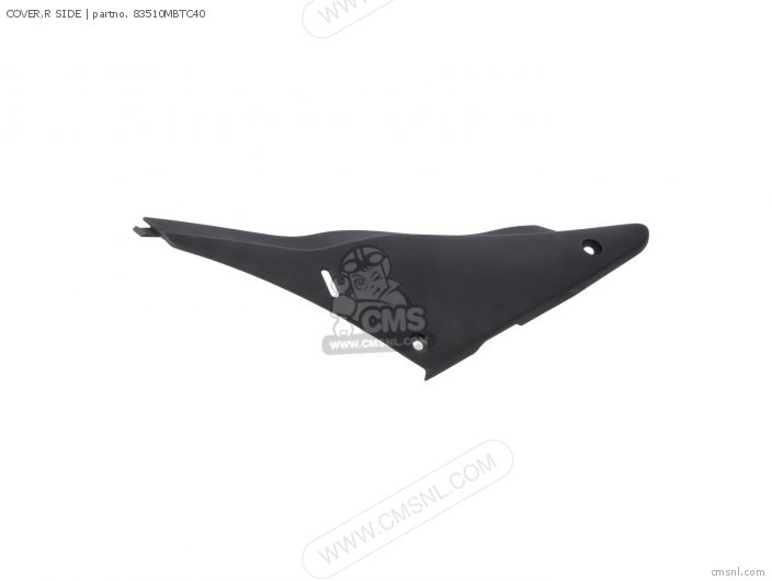 83510MBTC40: COVER,R SIDE Honda - buy the 83510-MBT-C40 at CMSNL