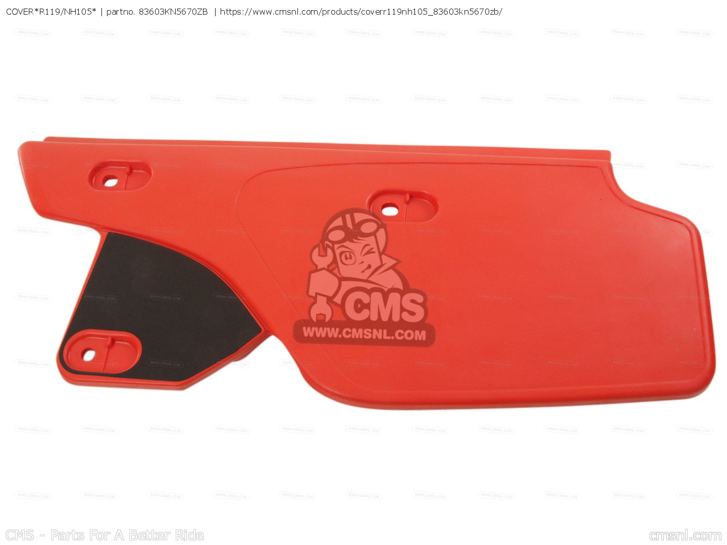 COVER*R119/NH105* for XR350R 1985 (F) USA order at CMSNL