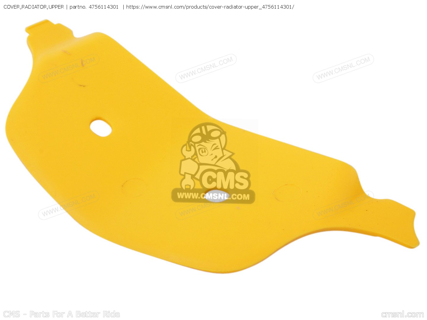 4756114301 Cover,radiator,upper Suzuki buy the 4756114301 at CMSNL