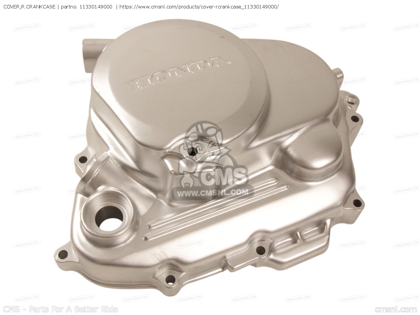 11330149000 Cover,r.crankcase Honda buy the 11330149000 at CMSNL