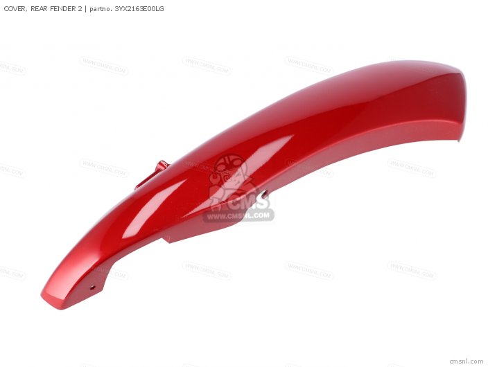 3YX2163E00LG: Cover, Rear Fender 2 Yamaha - buy the 3YX-2163E-00-LG at ...