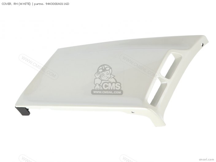 Suzuki COVER, RH (WHITE) 9443000A0116D