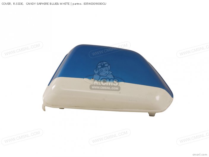 Honda COVER, R.SIDE,  CANDY SAPHIRE BLUE& WHITE 83540309000CU