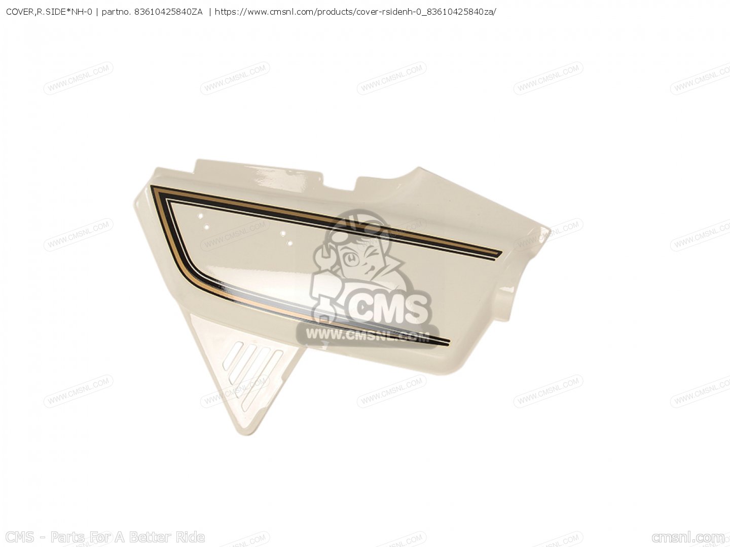 COVER,R.SIDE*NH-0 for Honda - order at CMSNL