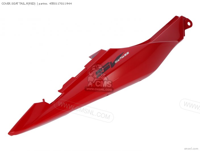 Cover, Seat Tail, R(red) photo