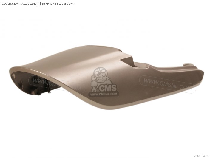 Cover, Seat Tail(silver) photo