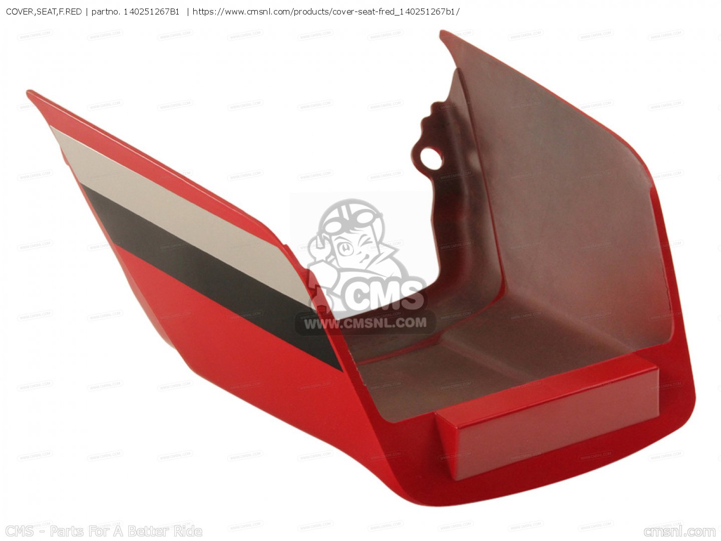 COVER,SEAT,F.RED for Kawasaki - order at CMSNL