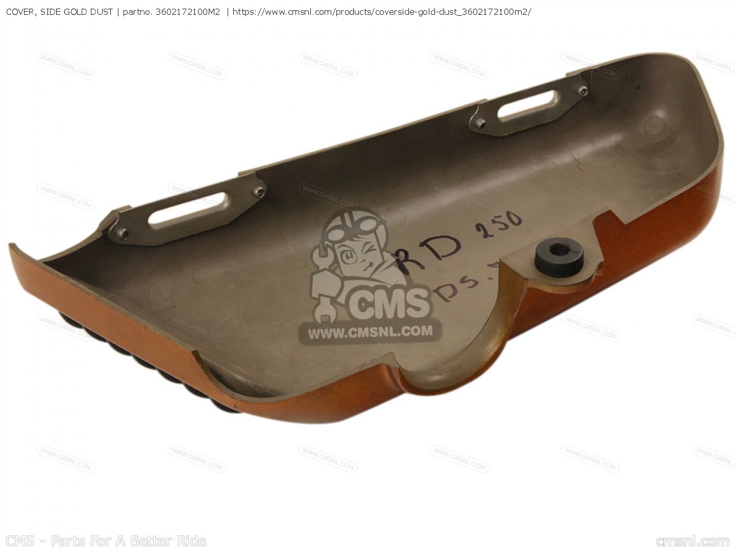 3602172100M2 Cover, Side Gold Dust Yamaha buy the 3602172100M2 at