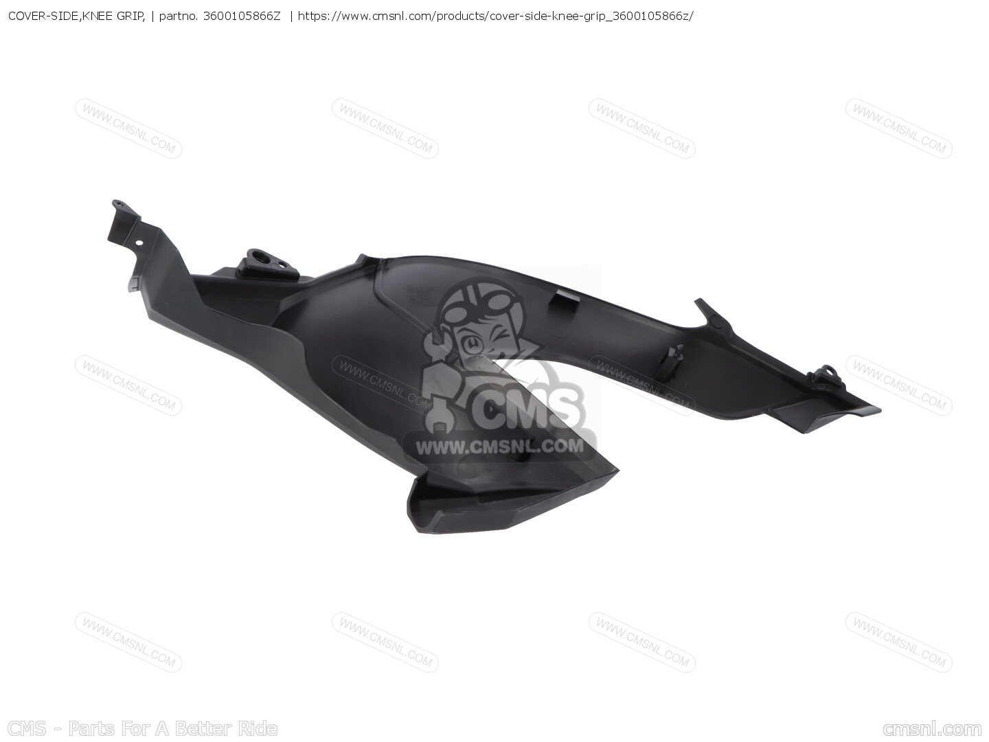 3600105866Z: COVER-SIDE,KNEE GRIP, Kawasaki - buy the 36001