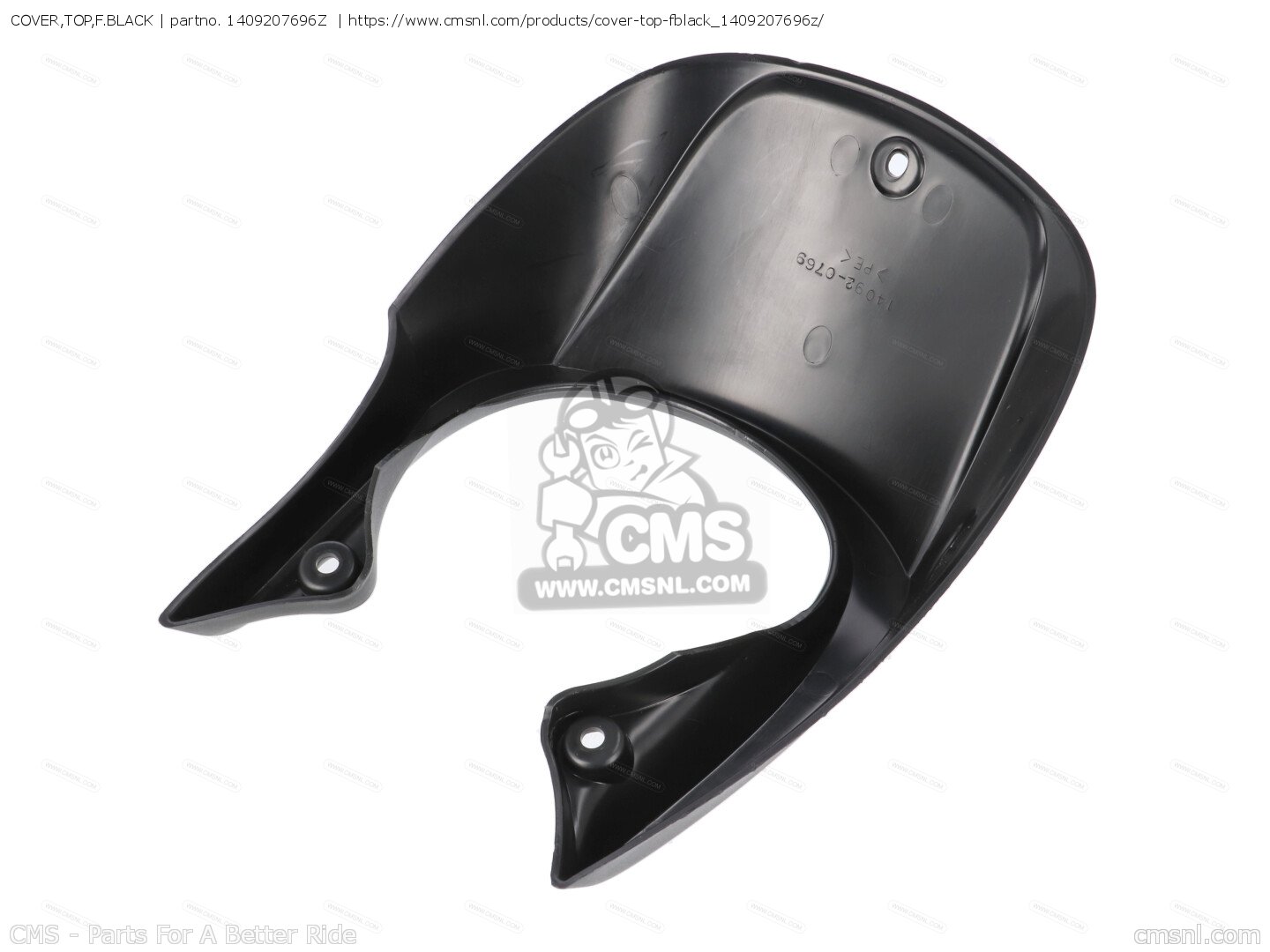 1409207696Z: COVER,TOP,F.BLACK Kawasaki - buy the 14092-0769