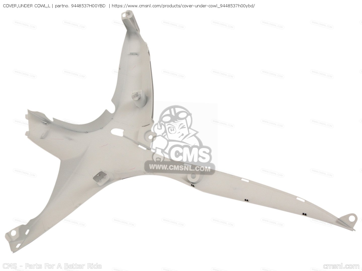【超特価sale開催】  9448537H00YBD: COVER,UNDER 94485 the buy - Suzuki COWL,L ジャケット・アウター