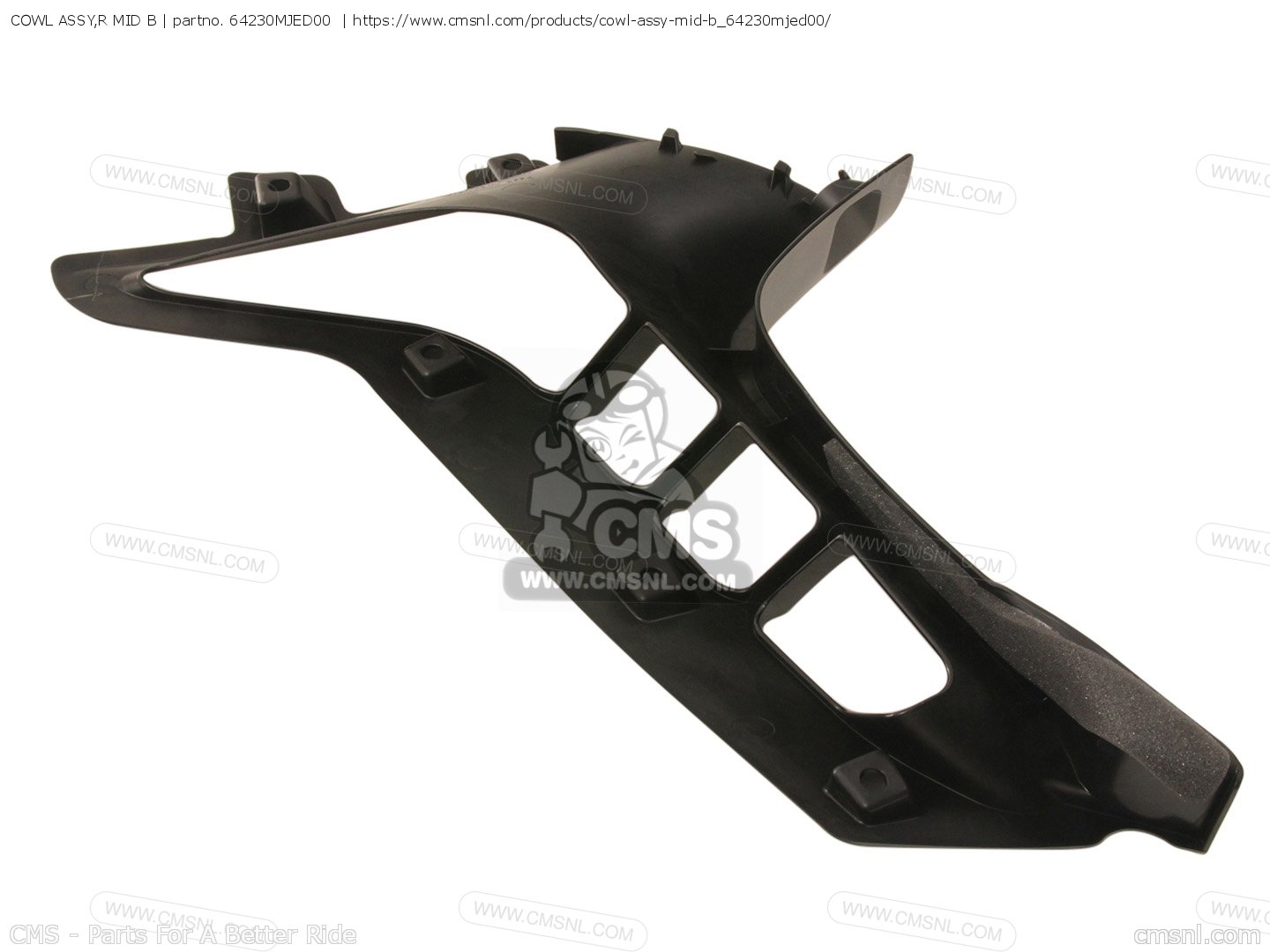 64230MJED00: Cowl Assy,r Mid B Honda - buy the 64230-MJE-D00 at CMSNL