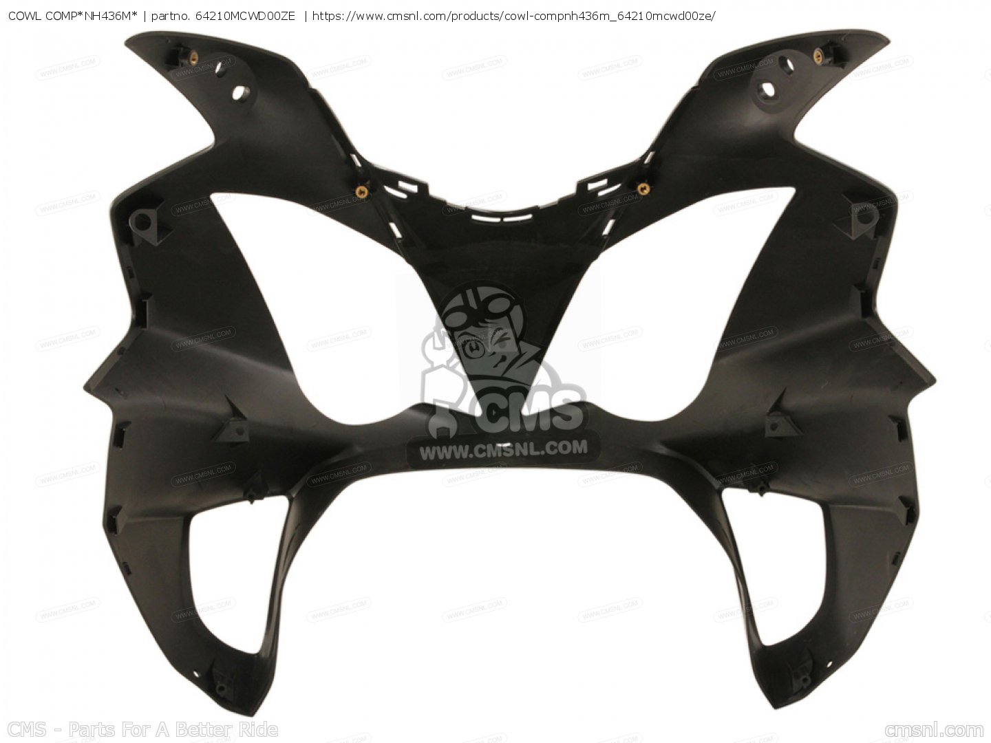 64210MCWD00ZE: COWL COMP*NH436M* Honda - buy the 64210-MCW-D00ZE