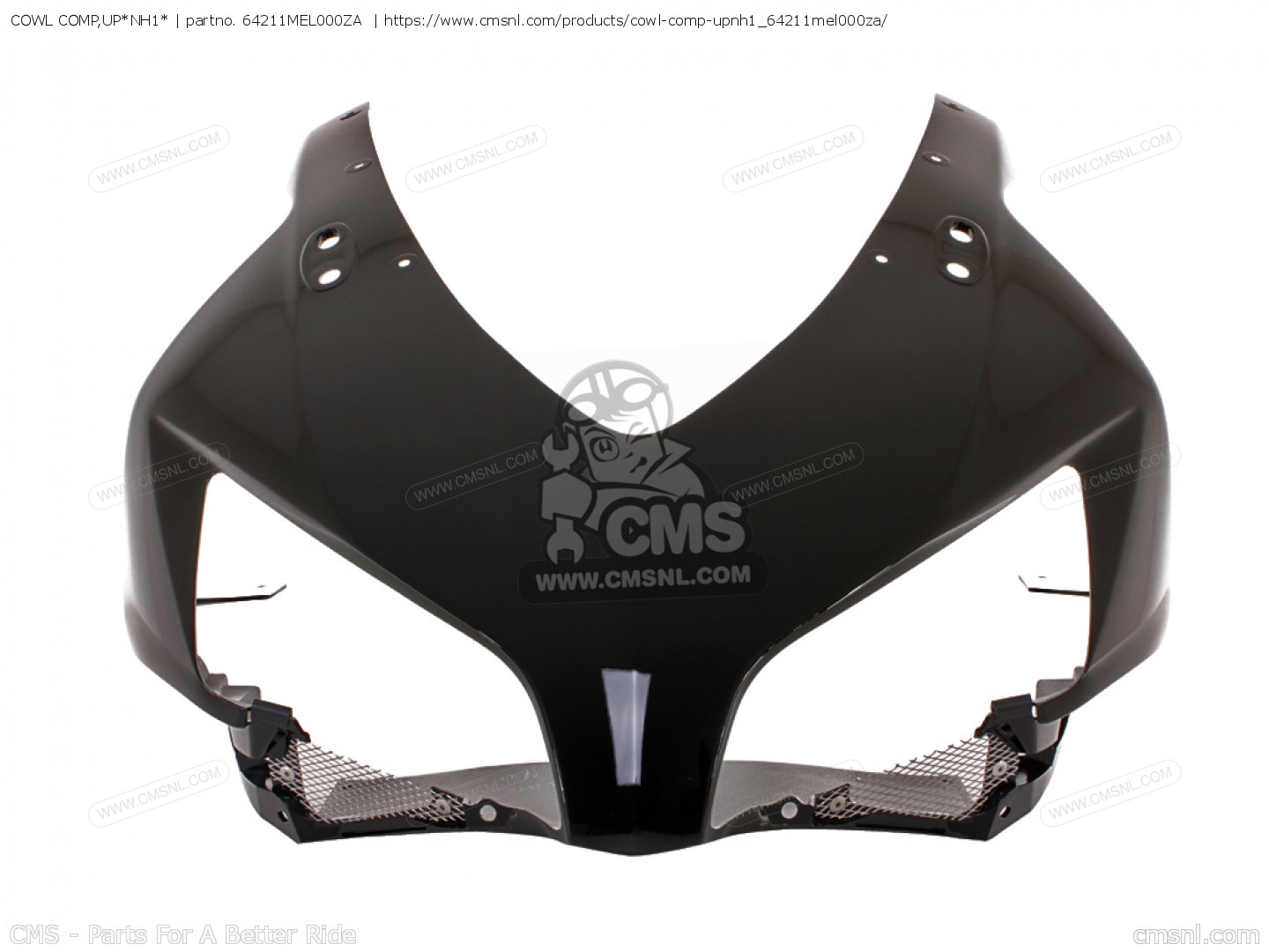 64211MEL000ZA: COWL COMP,UP*NH1* Honda - buy the 64211-MEL-000ZA