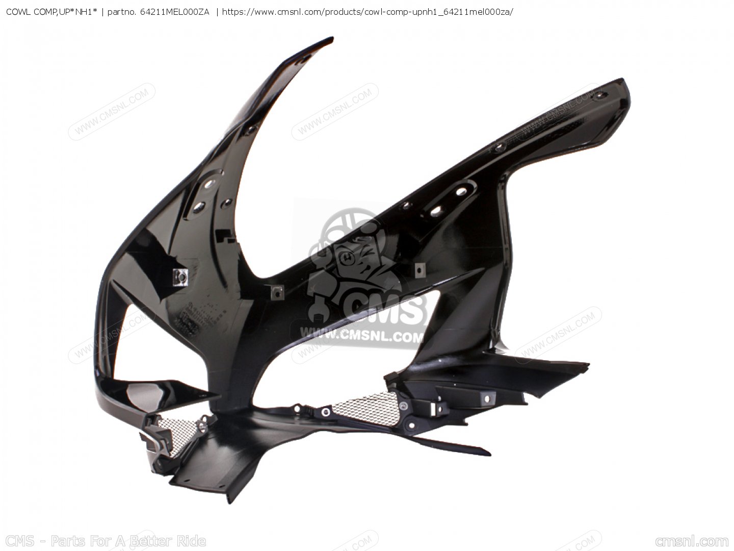 64211MEL000ZA: COWL COMP,UP*NH1* Honda - buy the 64211-MEL-000ZA