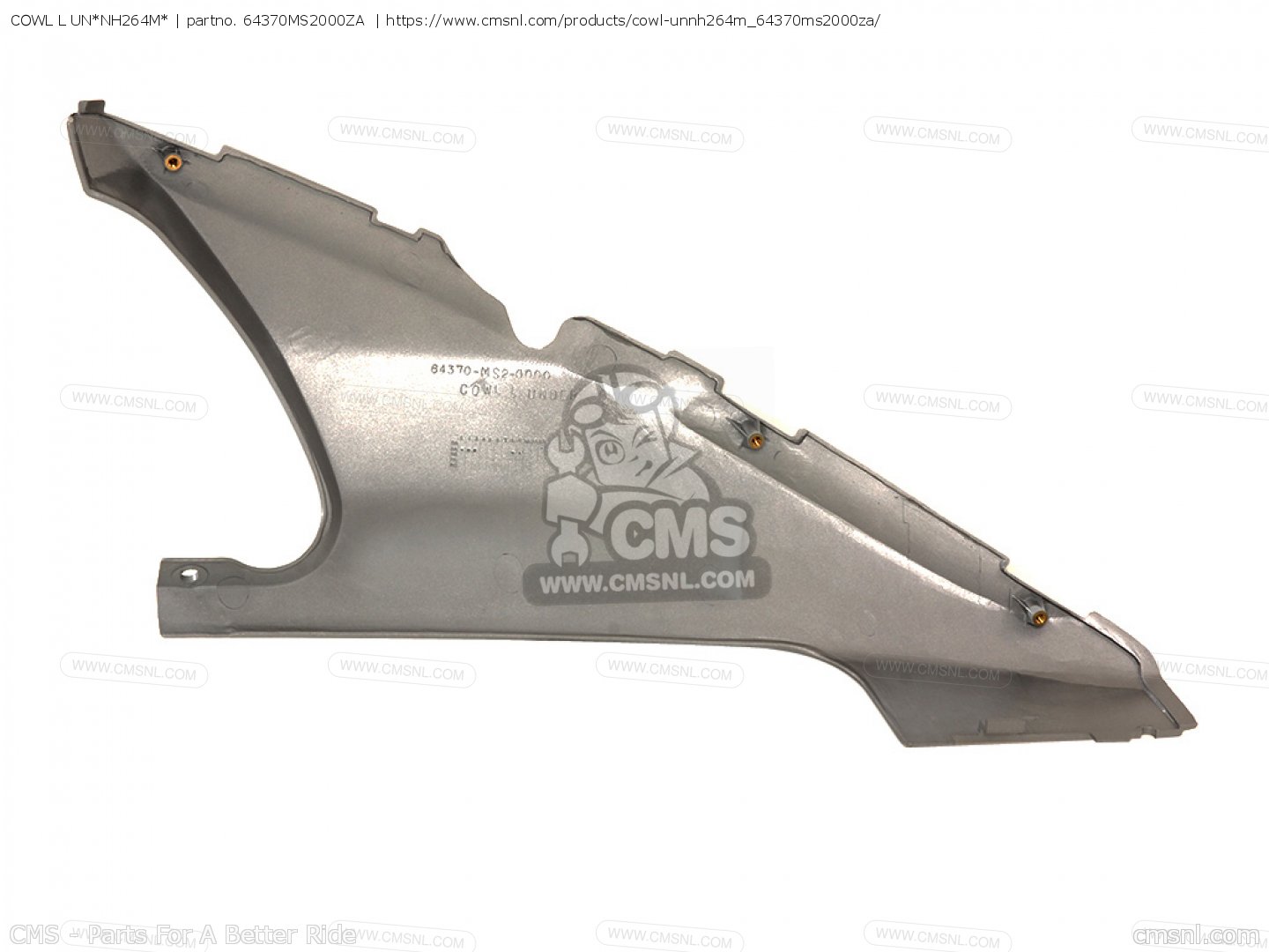 64370MS2000ZA: COWL L UN*NH264M* Honda - buy the 64370-MS2-000ZA