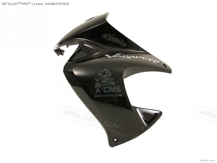 Honda COWL SET, L. FR. SID 64240KPCF20ZB